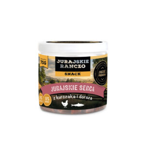 Treserki serca z kurczaka i dorsza Jurajskie Ranczo – 70g