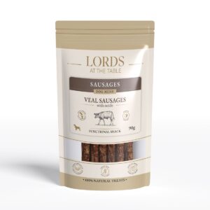 Cielęcina z pokrzywą – Sausage Dog Menu LORDS – 90g