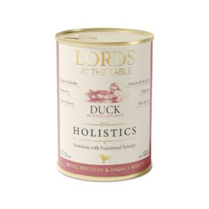 Karma mokra HOLISTICS monoproteinowa KACZKA – 400g LORDS at the table