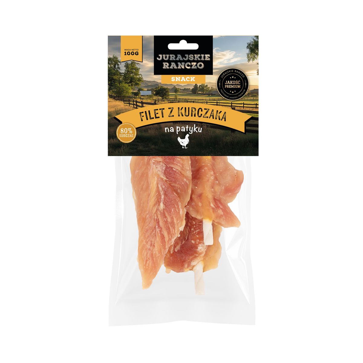 Filet z kurczaka na patyku Jurajskie Ranczo - 100 g