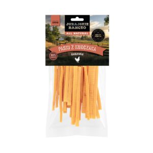Paski kurczaka suszone Jurajskie Ranczo – 100 g