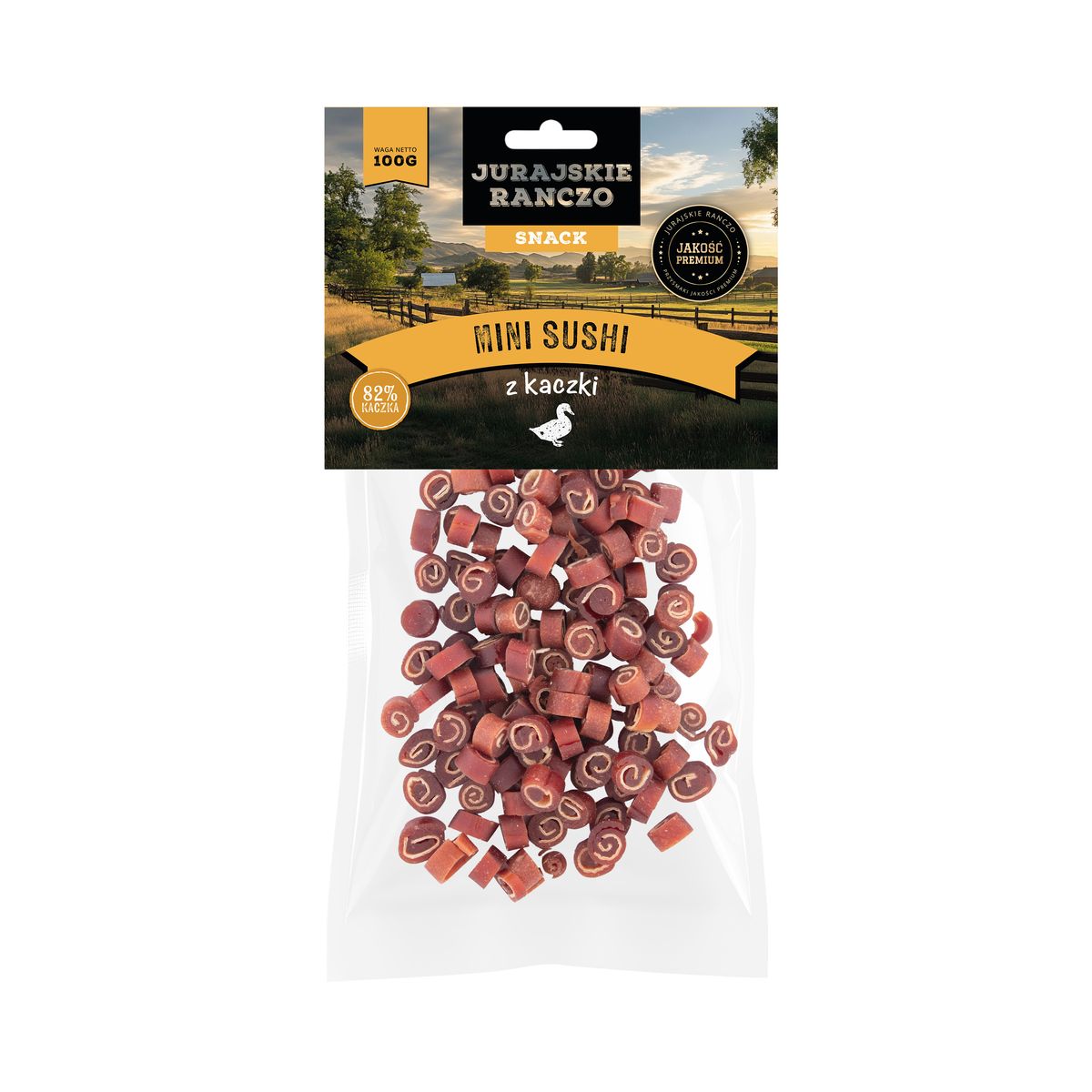Mini sushi z kaczki Jurajskie Ranczo - 100 g