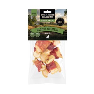 Słodka gruszka z kaczką Jurajskie Ranczo – 100 g